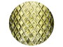 Berilo Lot de 2 Distributeurs Verre 410 ml Salle de Bain Vert Diamant 16x20x8 cm (Set de 12)
