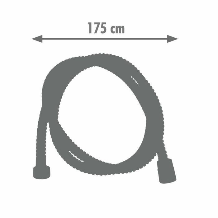 Edouard Rousseau Flexible de douche 1,75 m Inox chromé