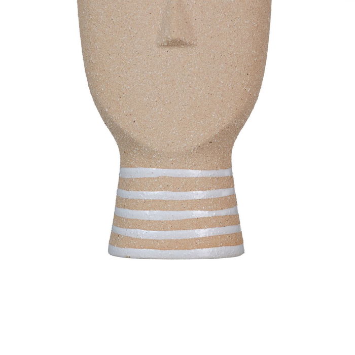 Cache-pot 14 x 9 x 21,5 cm Céramique Naturel