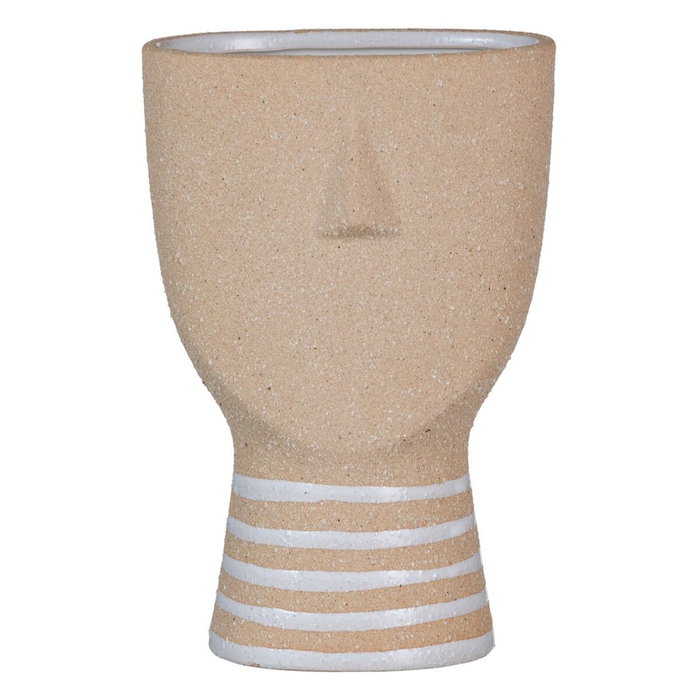 BigBuy Garden Cache-pot Céramique Naturel 14 x 9 x 21,5 cm BigBuy Garden Cache-pot Céramique Naturel 14 x 9 x 21,5 cm