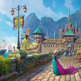 Schmidt Spiele Puzzle Disney La Reine des Neiges Celebration a Arendelle 1000 pieces, A partir de 12 ans