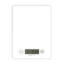 Livoo DOM451W Balance de cuisine électronique ultra slim avec plateau en verre, 5 kg