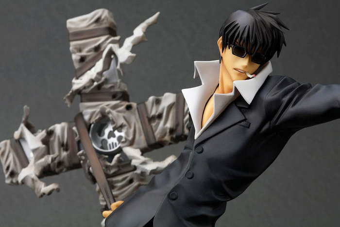 Kotobukiya Statue Trigun Badlands Rumble ARTFX J Nicholas D. Wolfwood 1/8 20 cm Accessoires