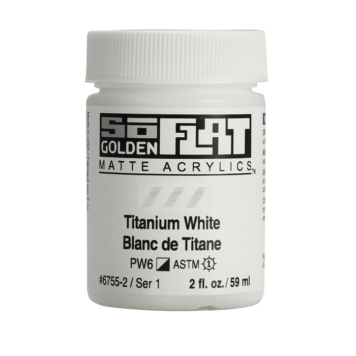 Golden SoFlat Blanc Titane 59 ml Golden SoFlat Blanc Titane 59 ml