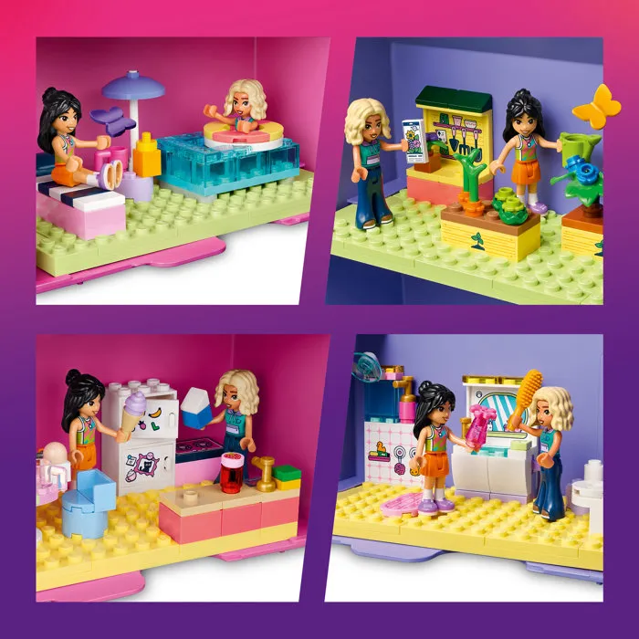 Lego 42697 La Maison de Poupée dans la Valise Créative LEGO Friends - Jeu de Construction Voyage dès 6 Ans Filles Garçons Cadeau