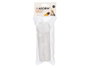 Mascow Bebedero pour oiseaux Accessoire de cage Plastique Blanc Transparent 100 ml 5x12x8.5 cm (Set de 24)