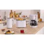 Bosch TWK2M161 MyMoment Bouilloire électrique 1.7L 2400W Blanche Mate, indicateur de tasses, niveau d'eau visible, filtre anti-calcaire, arrêt automatique