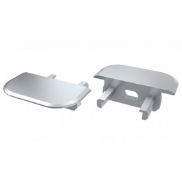 Embout Profil Type Z blanc avec trou
