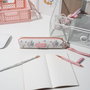Bonjour Marie Set de papeterie Les Aristochats Disney - Porte-tout avec stylo et crayon - 24,2x8,8x4,8 cm - Poids 103 g