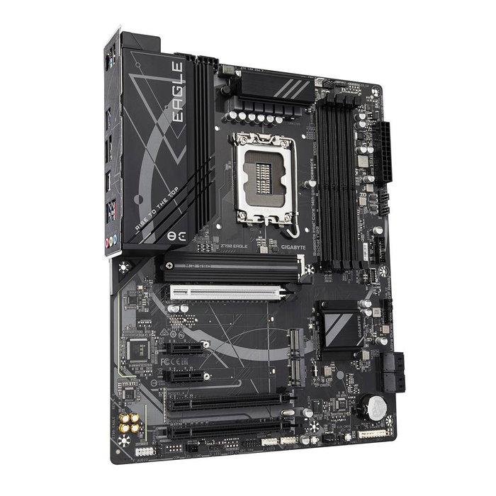 Gigabyte Z790 Eagle ATX Carte Mère DDR5, Socket LGA1700, PCIe 4.0, 2.5GbE, HDMI, DisplayPort, RGB Gigabyte Z790 Eagle ATX Carte Mère DDR5, Socket LGA1700, PCIe 4.0, 2.5GbE, HDMI, DisplayPort, RGB