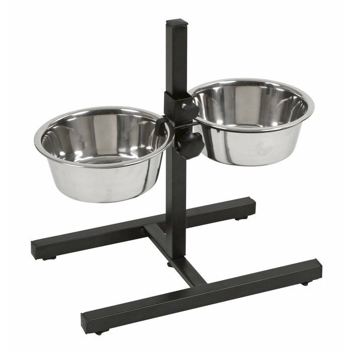 Kerbl Mangeoire pour chien double avec 2 écuelles de 1,8 L Kerbl Mangeoire pour chien double avec 2 écuelles de 1,8 L
