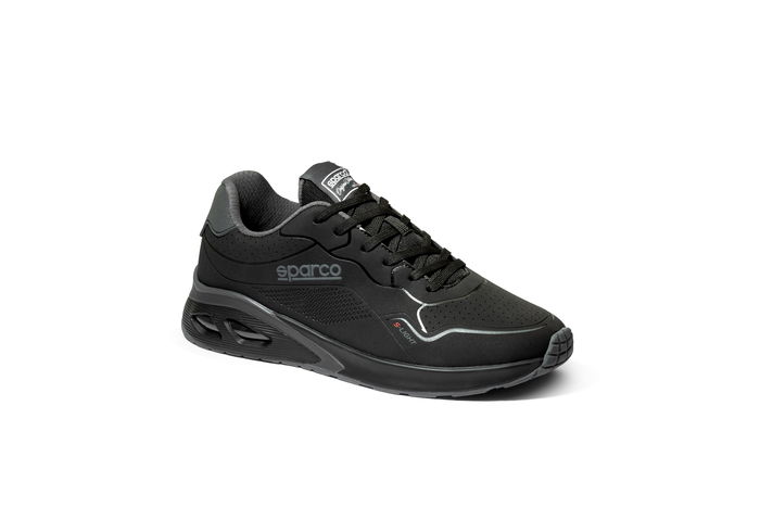 Sparco SBMB0003B0K11038 Zapatillas S-Light Noir-Gris Taille 38 Chaussures Sport Respirantes Semelle Ergonomique