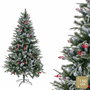 BigBuy Home Sapin de Noël PVC Enneigé 60 x 60 x 150 cm