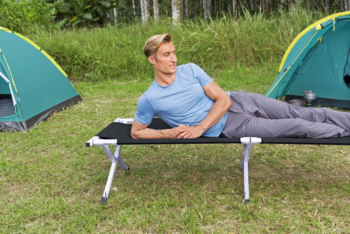 Bestway 68065 Lit de Camping Aluminium 190x64x42 cm Poids Max 110 kg