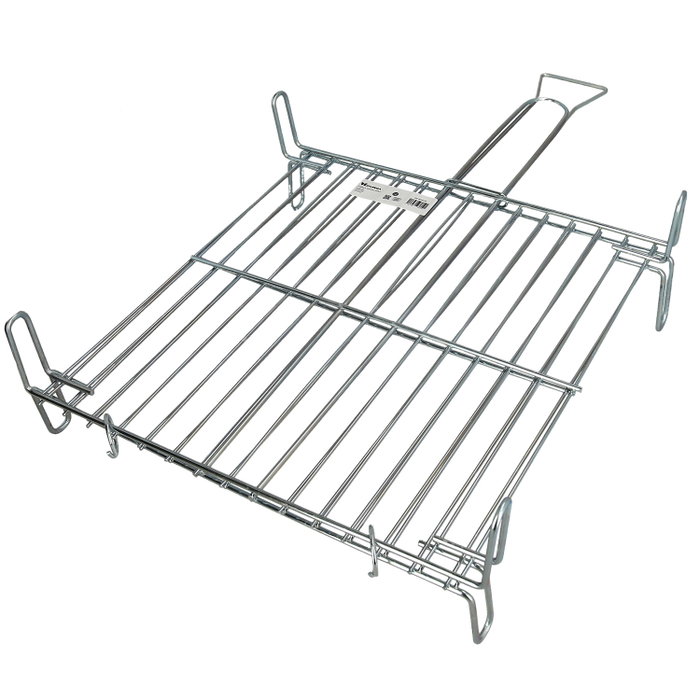 SATURNIA Grille de barbecue double Nº 5 45x45 cm. chromée SATURNIA Grille de barbecue double Nº 5 45x45 cm. chromée