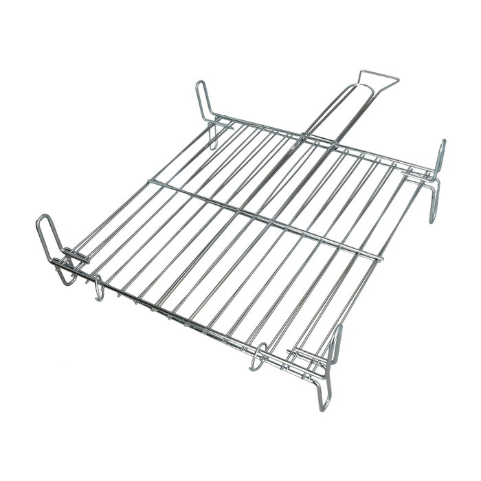 SATURNIA Grille de barbecue double Nº 5 45x45 cm. chromée SATURNIA Grille de barbecue double Nº 5 45x45 cm. chromée