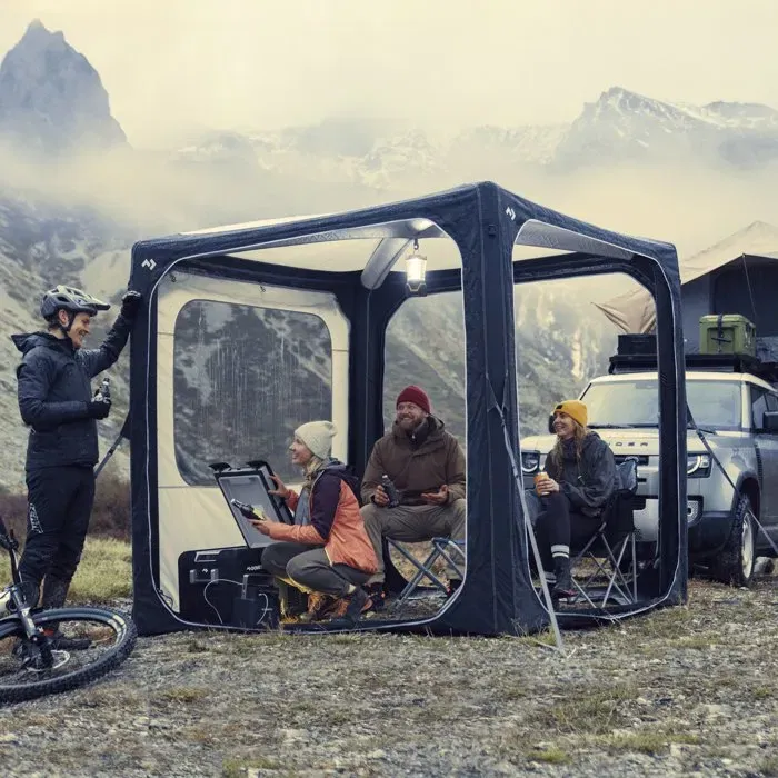 Dometic HUB Abri de Camping Gonflable avec Technologie Air Frame à un Point de Gonflage - Étanche Weathershield Pro - Dimensions 2.3 x 2.3 x 2.3 m - Pour Break, SUV, Fourgon Dometic HUB Abri de Camping Gonflable avec Technologie Air Frame à un Point de Gonflage - Étanche Weathershield Pro - Dimensions 2.3 x 2.3 x 2.3 m - Pour Break, SUV, Fourgon