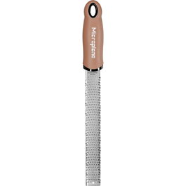 Microplane Râpe Premium Classic Terracotta, Silver / Brown