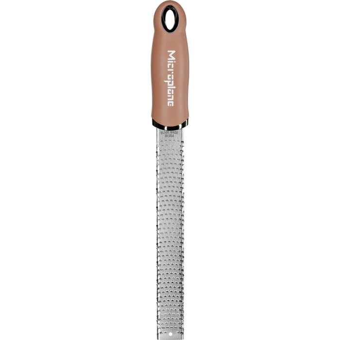 Microplane Râpe Premium Classic Terracotta, Silver / Brown Microplane Râpe Premium Classic Terracotta, Silver / Brown