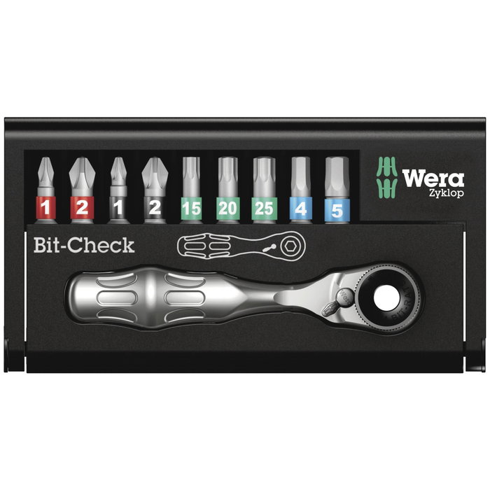 Wera Bit-Check 10 Zyklop Mini BiTorsion 1