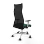 Piqueras y Crespo Chaise de Bureau Albacete, Mécanisme Synchrone, Vert Bouteille