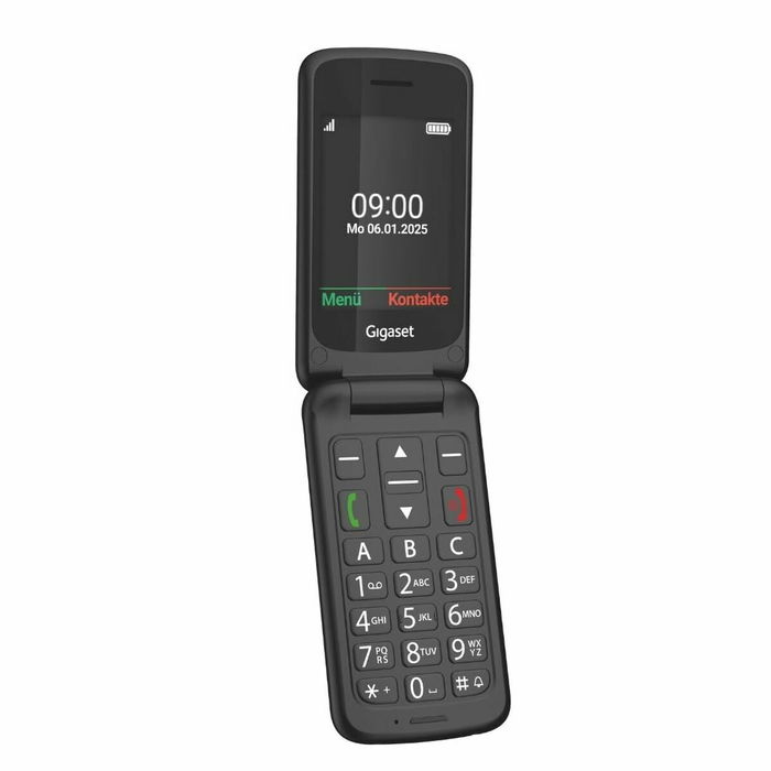 Téléphone portable pour personnes âgées Gigaset GL595 Noir 2,8"
