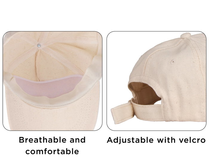 Innspiro Pack de 50 casquettes en coton pour adulte 58 cm Innspiro Pack de 50 casquettes en coton pour adulte 58 cm