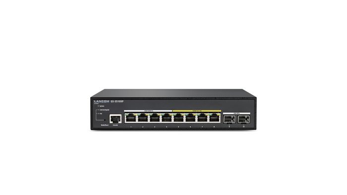 Lancom GS-3510XP Switch L3 Lite avec 4 ports 2.5G et 2 ports SFP+ 10G