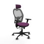 Chaise de Bureau avec Appui-tête Jorquera Piqueras y Crespo 3D036G2 Violet