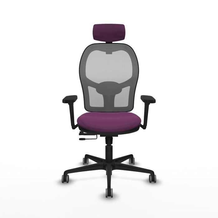 Chaise de Bureau avec Appui-tête Jorquera Piqueras y Crespo 3D036G2 Violet