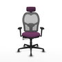 Chaise de Bureau avec Appui-tête Jorquera Piqueras y Crespo 3D036G2 Violet