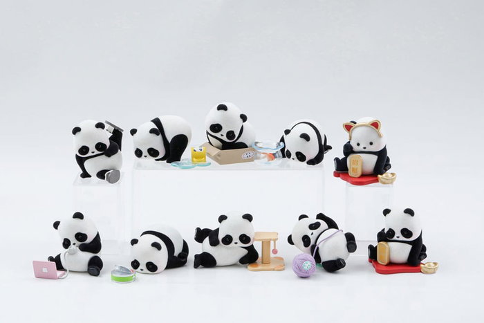 Panda Roll assortiment figurines Blind Box Panda As A Cat 7 cm (8) Panda Roll assortiment figurines Blind Box Panda As A Cat 7 cm (8)