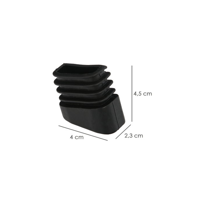 ORYX Embout de pieds avant pour échelle aluminium Oryx 2016