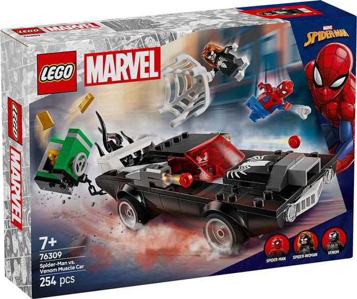 LEGO Marvel 76309 Spider-Man contre le bolide de Venom