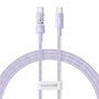 Baseus Câble USB-C vers USB-C Pourpre 1 m