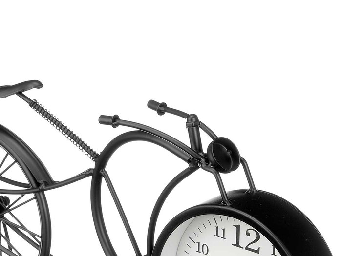 Giftdecor Horloge Forge Vélo Noir Métal 40x19.5x7 cm (Set de 4) Giftdecor Horloge Forge Vélo Noir Métal 40x19.5x7 cm (Set de 4)