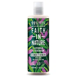 Faith In Nature Après-shampooing Lavande & Géranium Nourrissant 400 ml