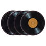 Home Deco Factory Set de 4 posavasos forme vinyle 10 cm