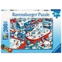 Ravensburger Puzzle Enfant 200 pièces XXL Sports d'Hiver 12004265 - Dès 8 ans