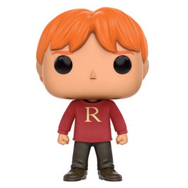 Funko Pop Harry Potter Ron Weasley avec pull lettre R