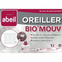 Abeil Lot de 2 Oreillers Bio'Mouv 60 x 60 cm en Coton Bio Blanc