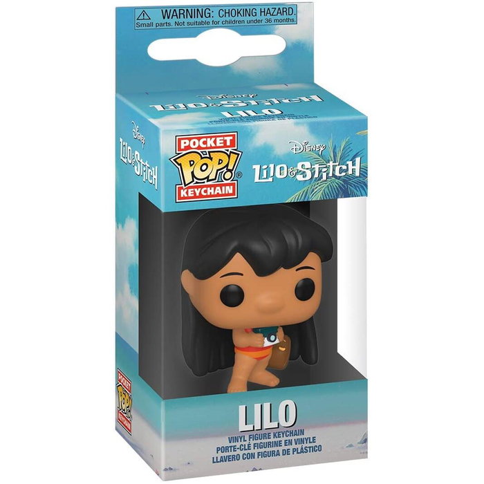 FUNKO Porte-clés Pocket POP Disney Lilo et Stitch Lilo avec appareil photo