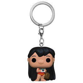 FUNKO Porte-clés Pocket POP Disney Lilo et Stitch Lilo avec appareil photo