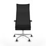 Piqueras y Crespo Chaise de Bureau Albacete Gris et Noir