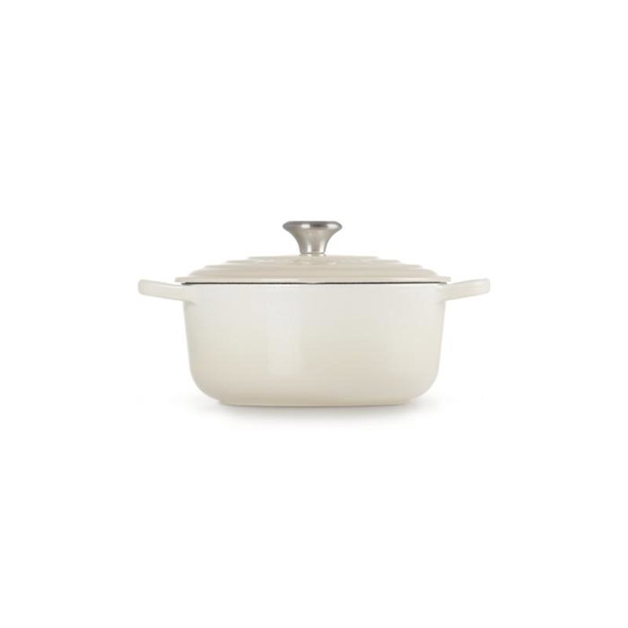 Le Creuset Signature Roaster Cocotte ronde 20cm Meringue Le Creuset Signature Roaster Cocotte ronde 20cm Meringue
