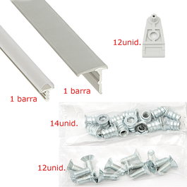 SALICE Couverture Frontale Exedra Noir Choisir Couleur