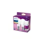 Philips Pack 2 Ampoules LED E27 A60 8.5W 1055Lm 2700K [PH-8718699763633]
