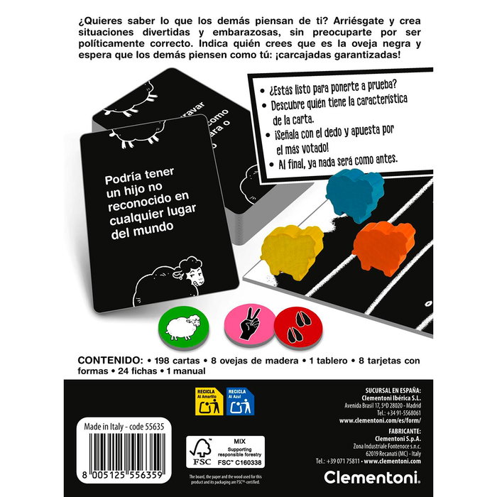 CLEMENTONI Juego Black Sheep español