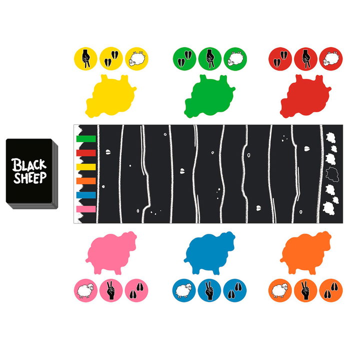 CLEMENTONI Juego Black Sheep español