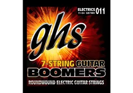GHS Jeu de cordes électrique Boomers® Nickel 7 cordes Medium Heavy 11-64